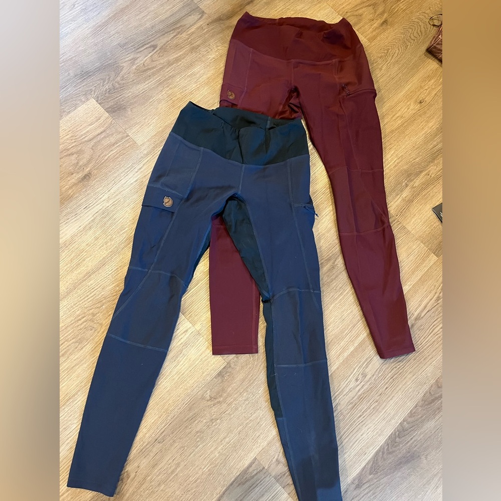 Fjallraven Abisko Hiking / Yoga Tights ✨Set of 2